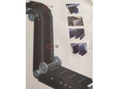 大倾角裙边带 四川提升机挡边带厂家图3