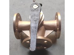 船用法兰青铜铸铁填料旋塞GB/T593-1993图3