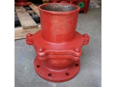 船用法兰吸入止回阀CB/T3478-1992图2