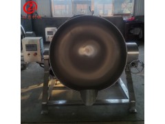 凉粉豆沙夹层锅 熬糖可倾式带搅拌夹层锅图3