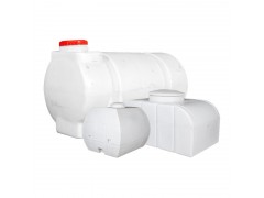 厂家直供加厚4吨卧式水箱 大型方形塑料桶 车载运输储罐图5