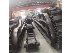 抗撕裂大倾角裙边隔板带 提升机挡边带 大倾角提升带图3