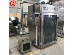 哈尔滨红肠烟熏炉 大型红肠腊肠烟熏炉设备厂家图2