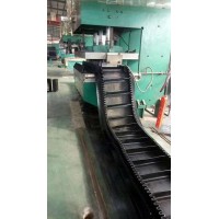 提升机挡边输送带   耐热橡胶环形挡边运输带