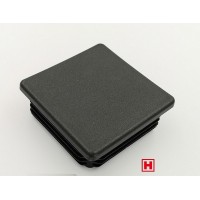 仓储货架150x150四方钢脚塑料堵头方形管塞塑胶方管塞