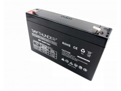 定制加工6v7ah铅酸蓄电池拉杆音响消防应急ups门禁电池图2