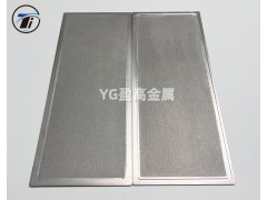 盈高定制阴阳极多孔传输层 微米级金属钛烧结板图3